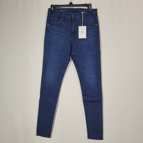 AG Farrah High Rise Skinny Cloud Soft Denim in Fave Size 31 - Picture 1 of 6